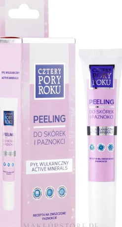 Nagelhaut- und Nagelpeeling mit Vulkanerde