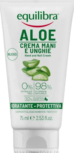 Nagel- und Handcreme mit Aloe Vera