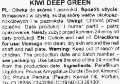 Nagel- und Nagelhautöl mit Kiwiduft