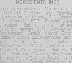 Narbenreduzierende Körpercreme
