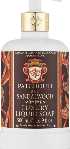 Natürliche Flüssigseife Patschuli und Sandelholz