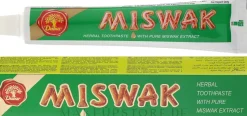 Natürliche Kräuter-Zahnpasta mit Miswak-Extrakt