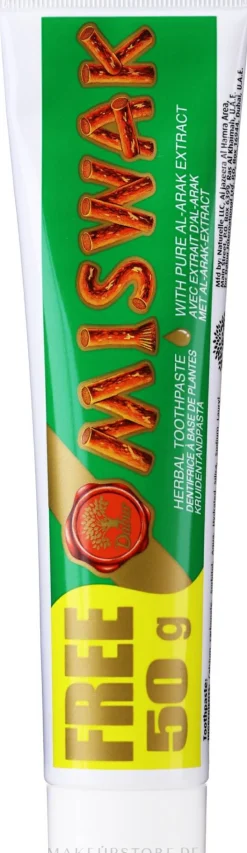 Natürliche Kräuter-Zahnpasta mit Miswak-Extrakt