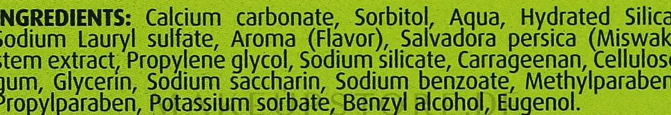 Natürliche Kräuter-Zahnpasta mit Miswak-Extrakt
