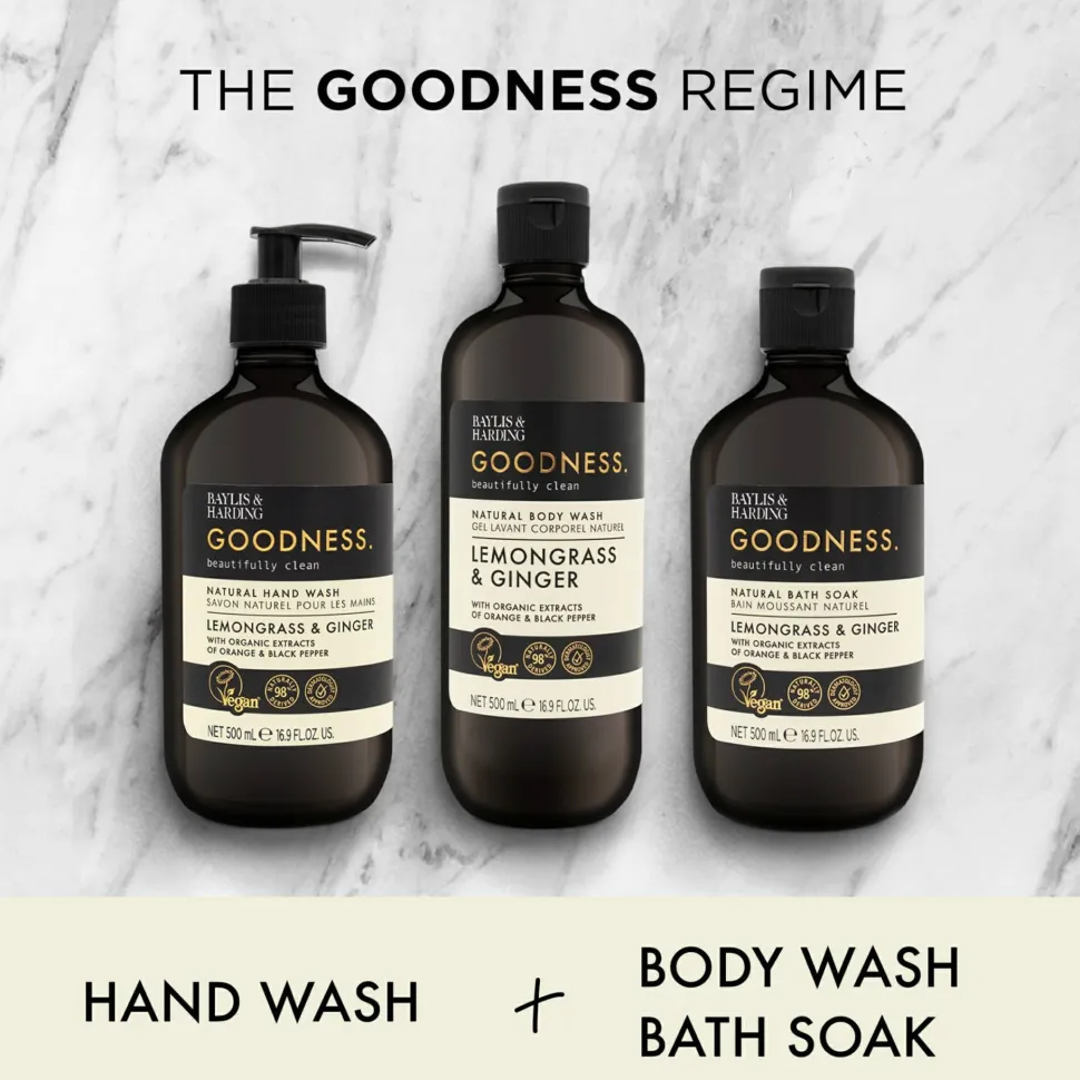 Natürlicher Badeschaum Lemongrass & Ginger