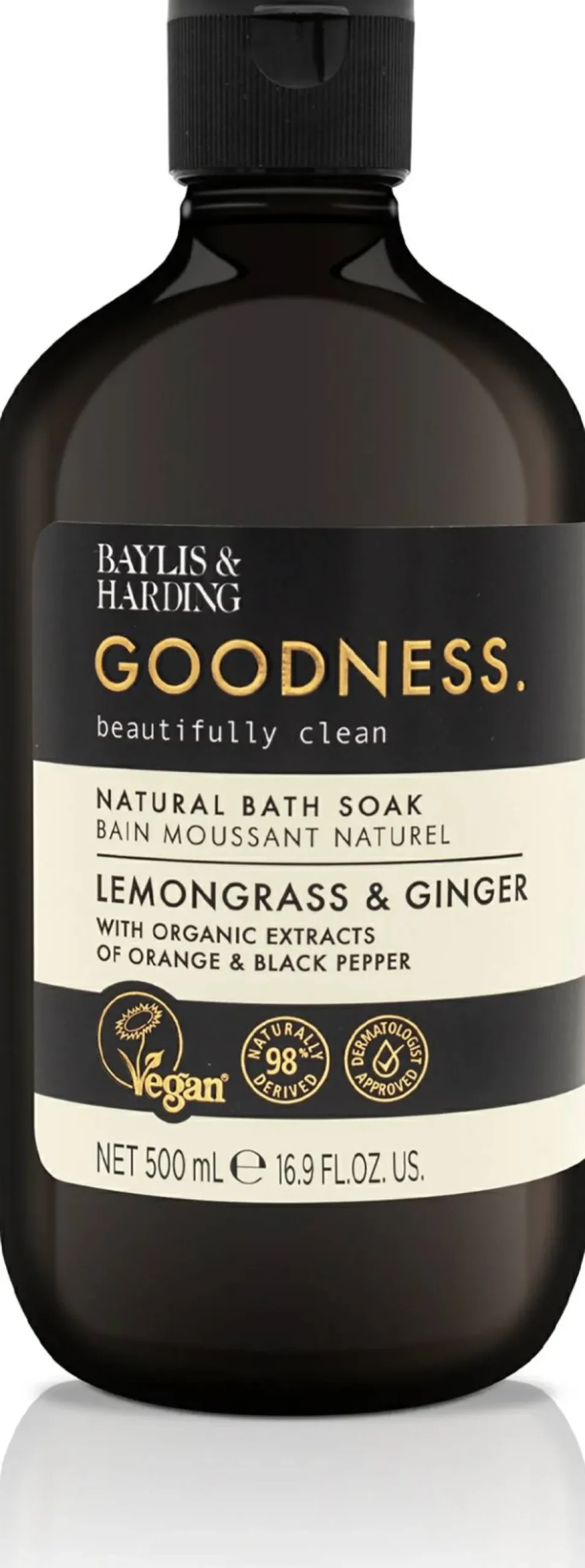 Natürlicher Badeschaum Lemongrass & Ginger