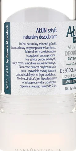 100% Natürlicher Deostick Antitranspirant Alaunstein