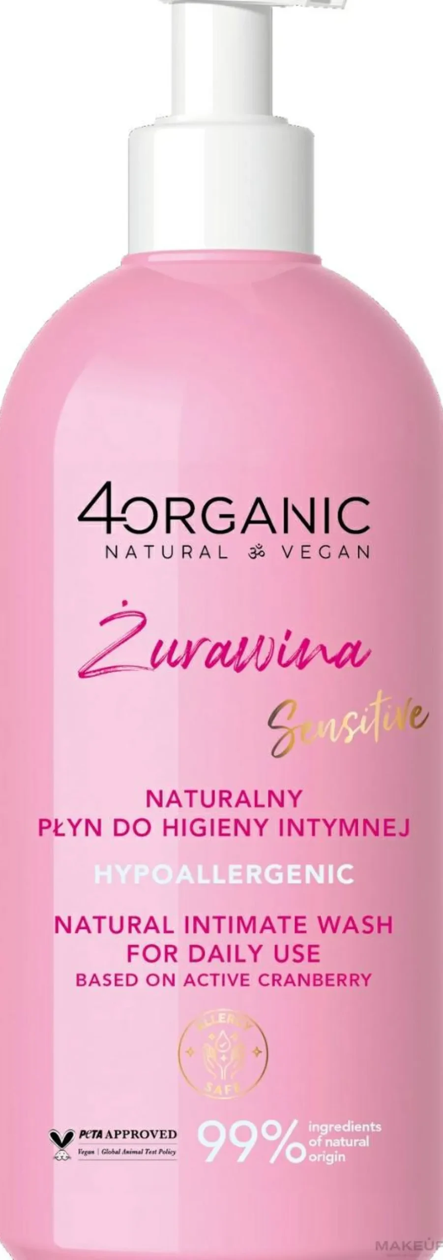 Natürlicher Intimhygienegel Cranberry