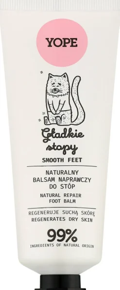 Natürlicher revitalisierender Fußbalsam Glatte Füße