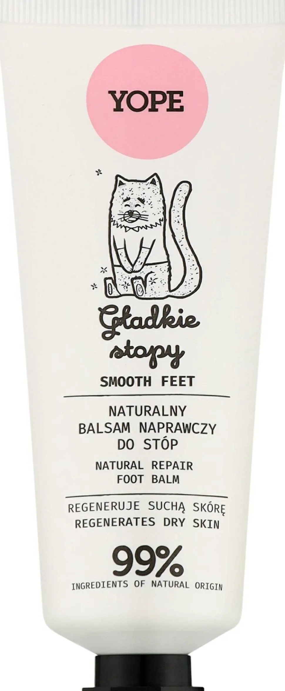 Natürlicher revitalisierender Fußbalsam Glatte Füße