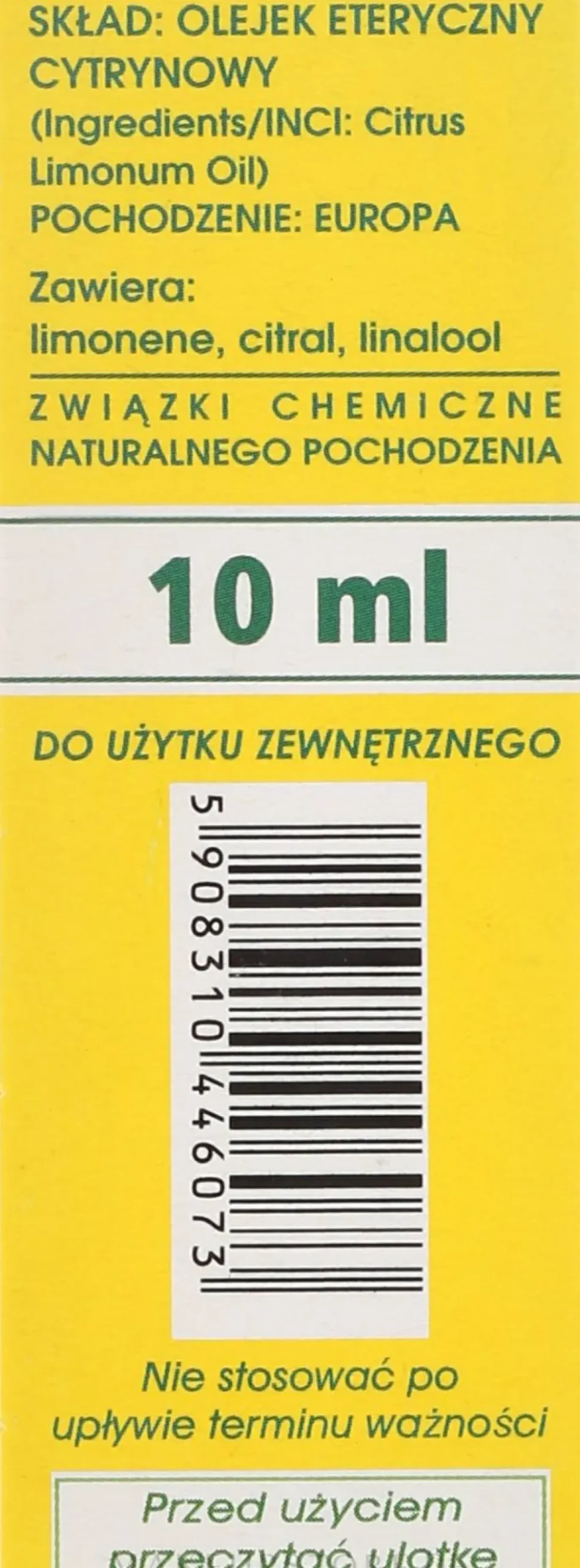 Natürliches ätherisches Zitronenöl