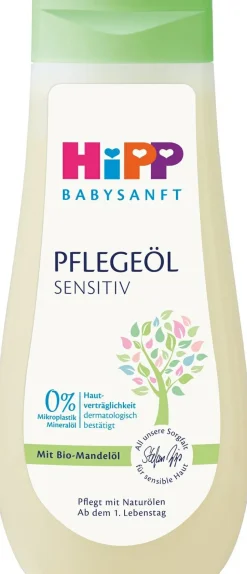 Natürliches Babyöl mit Mandelöl