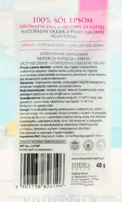 Natürliches Badesalz mit Blütenöl