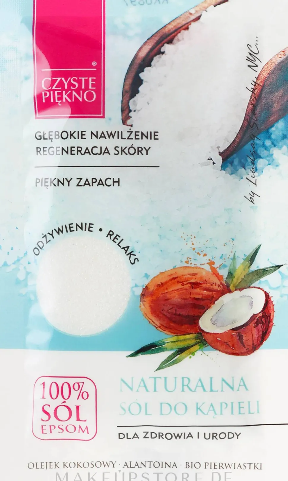 Natürliches Badesalz mit Kokosöl