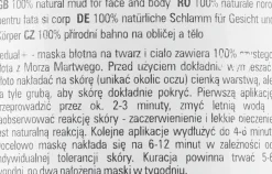 Natürliche Schlammmaske aus dem Toten Meer für Gesicht und Körper