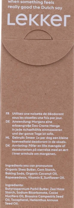 Natürliches Creme-Deodorant ohne Duft