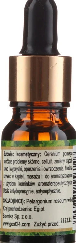 100% natürliches Geranienöl