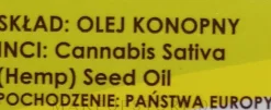 100% natürliches Hanfsamenöl