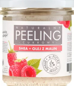 Natürliches Körperpeeling mit Sheabutter und Himbeeröl