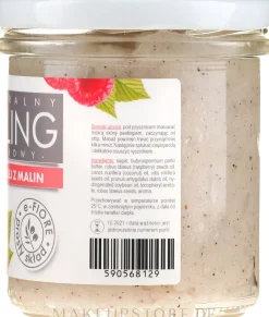 Natürliches Körperpeeling mit Sheabutter und Himbeeröl