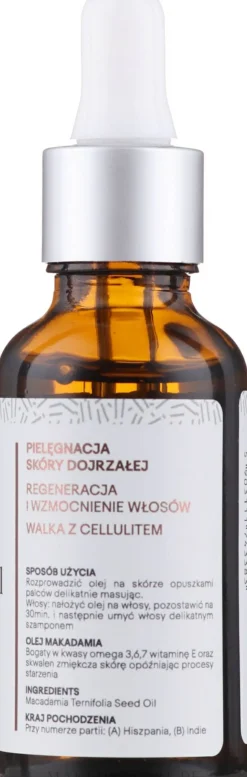 100% natürliches Macadamia-Öl