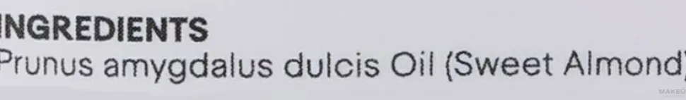 100% natürliches Mandelöl