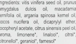 Natürliches Massageöl mit Himbeerduft