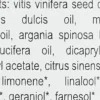 Natürliches Massageöl mit Traubenduft
