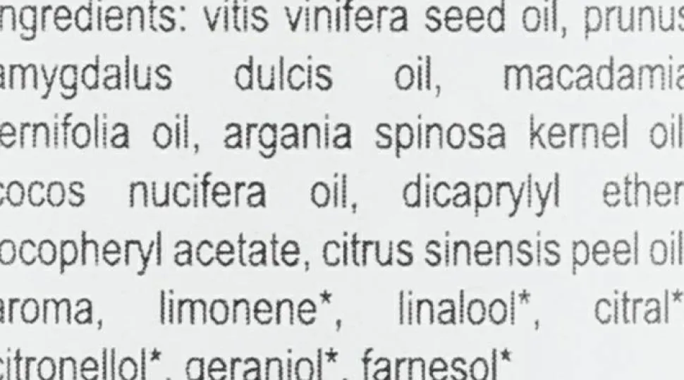 Natürliches Massageöl mit Traubenduft