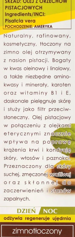 100% natürliches Pistazienöl