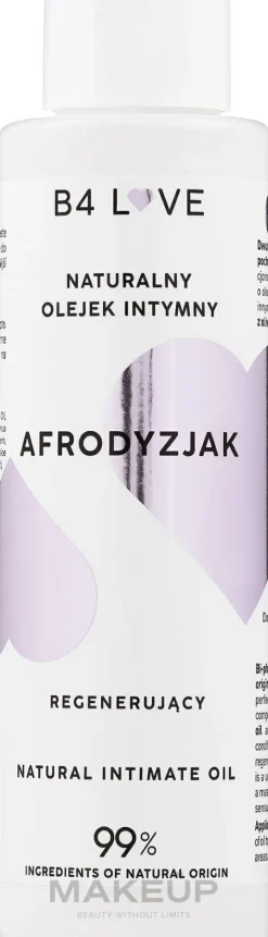 Natürliches regenerierendes Intimöl Aphrodisiakum