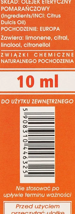Natürliches ätherisches Orangenöl
