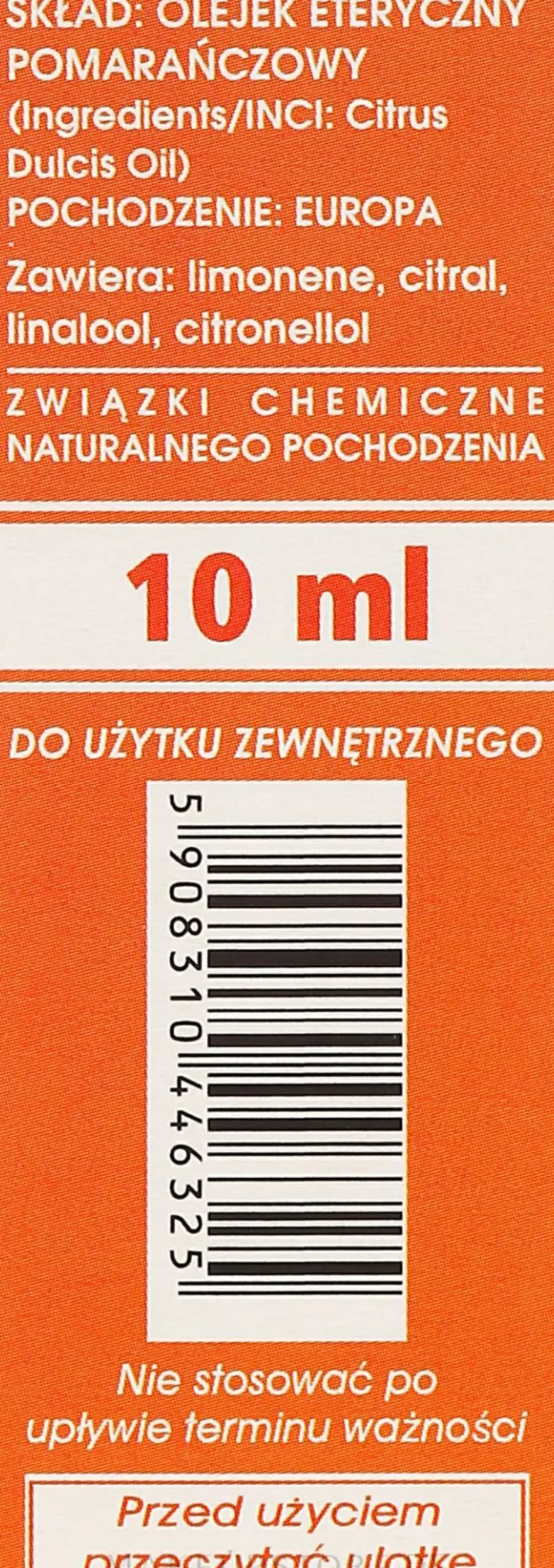 Natürliches ätherisches Orangenöl