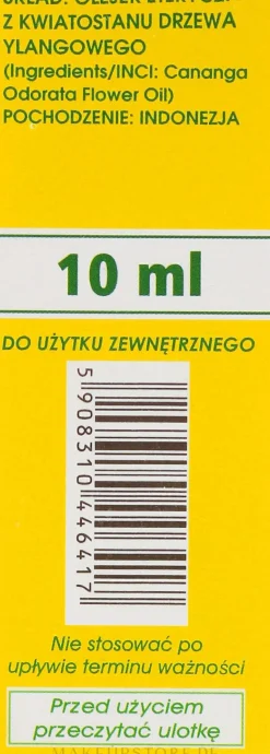 100% Natürliches ätherisches Ylang-Ylang-Öl