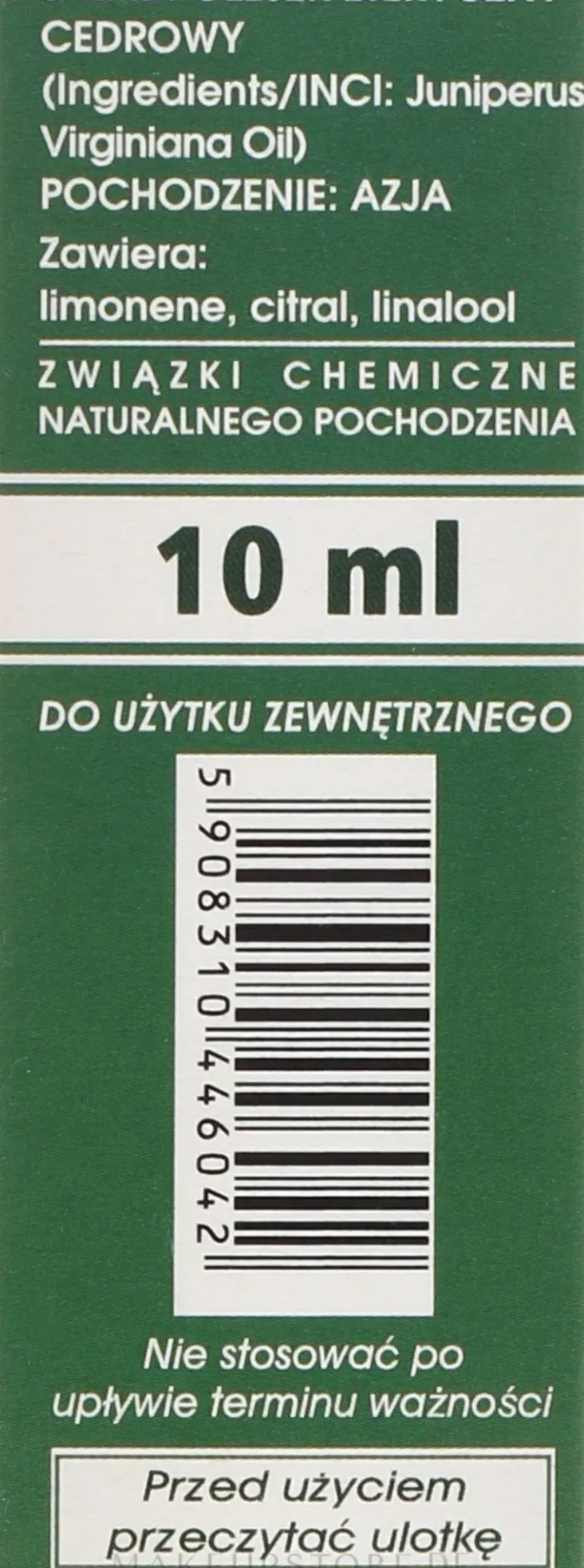 100% Natürliches ätherisches Zedernöl