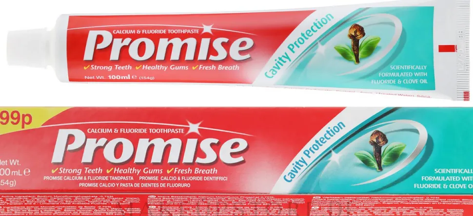 Natürliche Zahnpasta Promise Cavity Protection