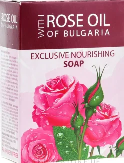 Naturseife mit Rosenöl