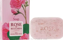 Naturseife mit Rosenwasser