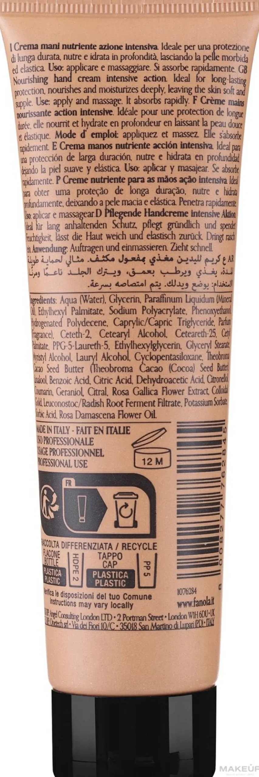 Nährende Handcreme mit Arganöl