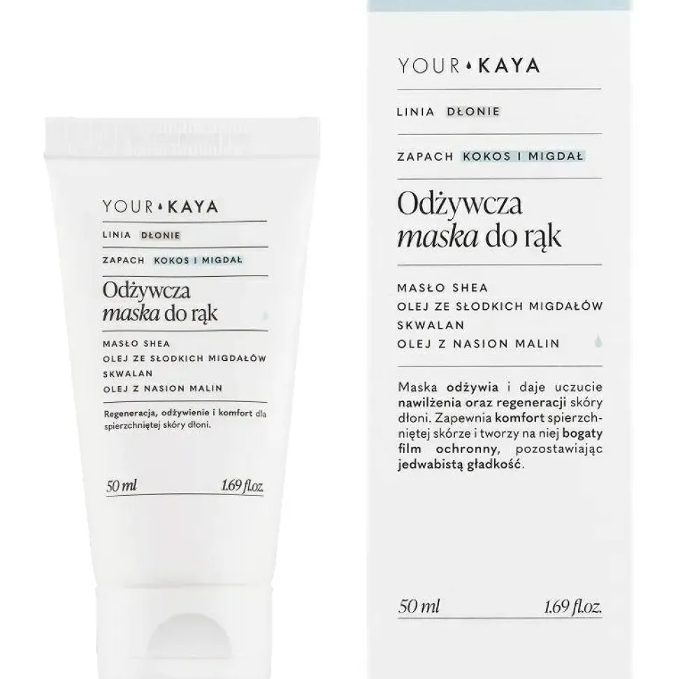 Nährende Handmaske mit Kokosnuss- und Mandelduft