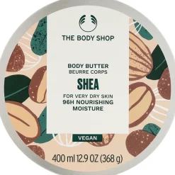 Nährende, schützende und feuchtigkeitsspendende Körperbutter mit Sheabutter für sehr trockene Haut