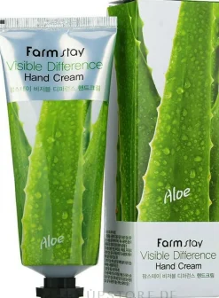 Nährende und feuchtigkeitsspendende Handcreme mit Aloeextrakt