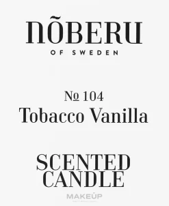 Noberu Of Sweden №104 Tobacco-Vanilla