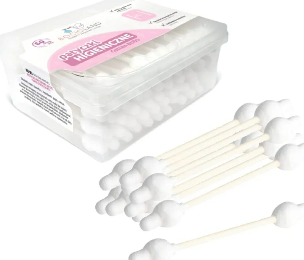 Ohrstäbchen, 60 Stk.