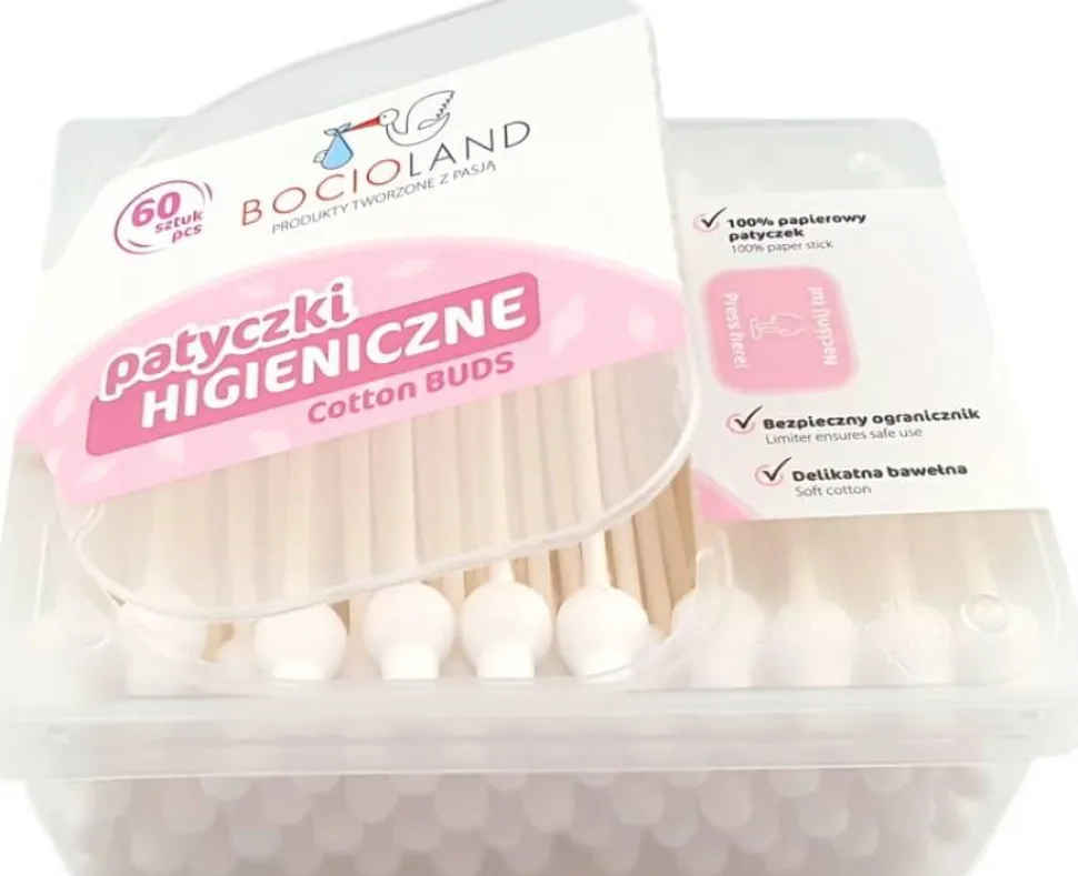 Ohrstäbchen, 60 Stk.