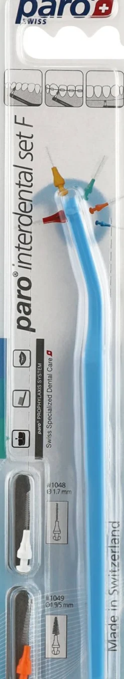 Orthodontische Interdentalbürste, dunkelblau