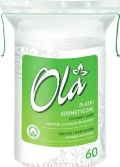 Ovale Kosmetikpads, 60 Stück