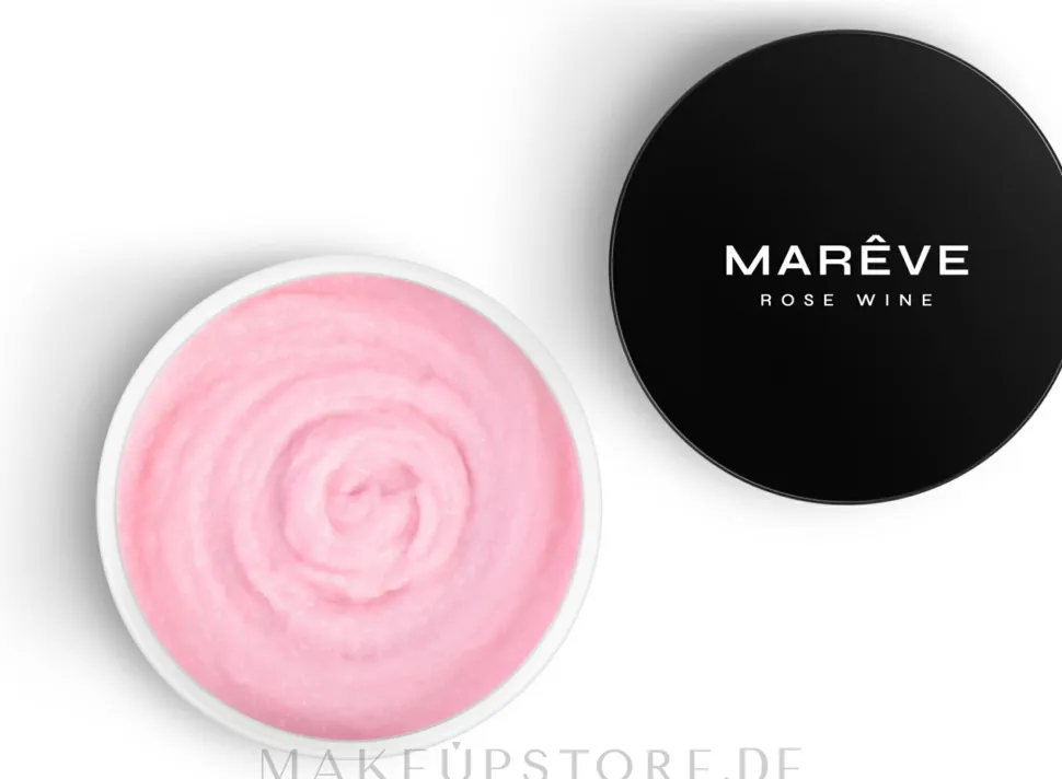 Parfümiertes Körperpeeling mit Schimmer Rose Wine