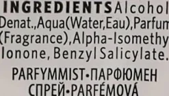 Parfümiertes Körperspray