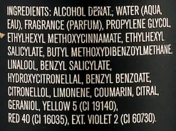 Parfümiertes Körperspray